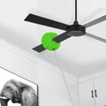 ROUND FAN DUSTER WITH SMALL HANDLE
