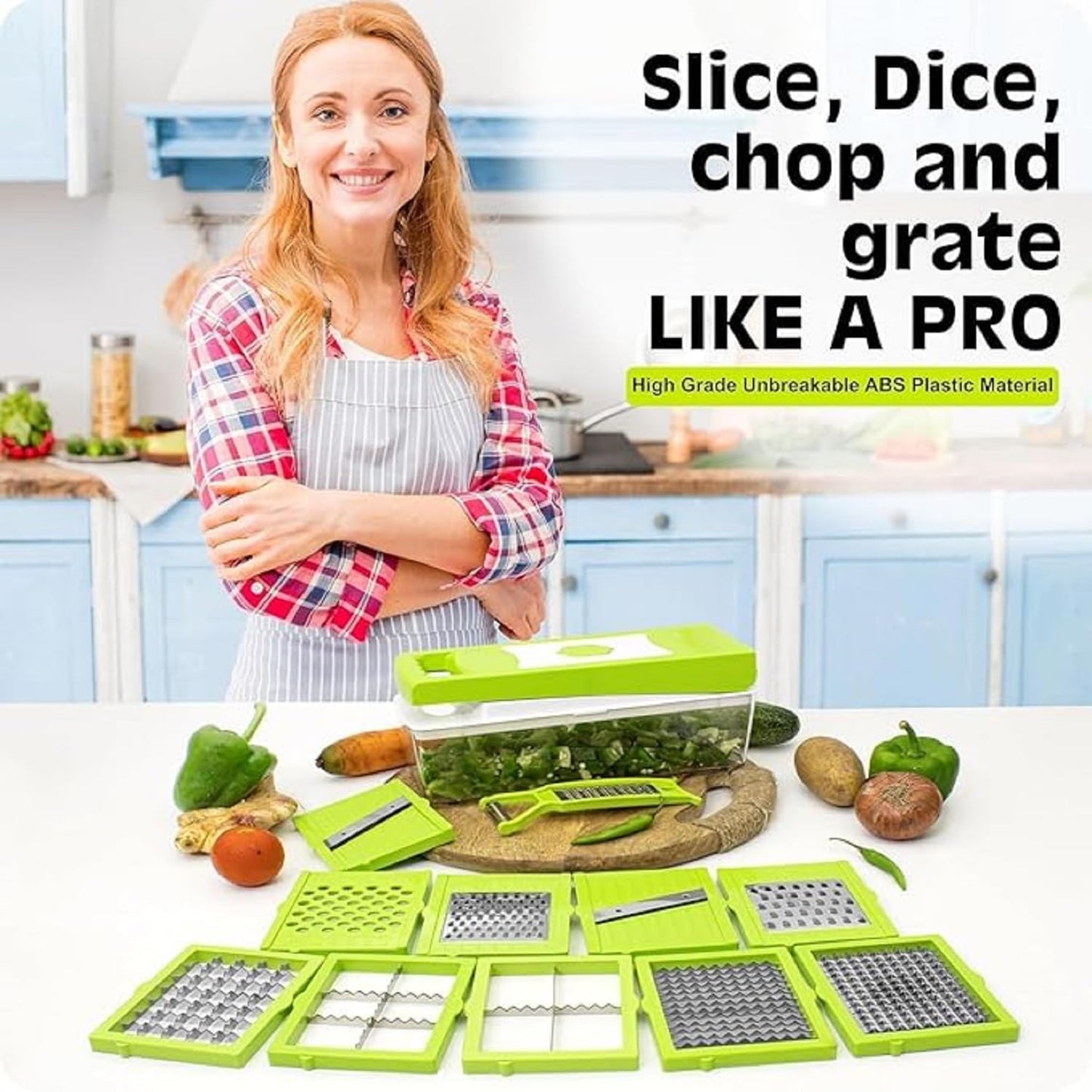 12 in 1 Multipurpose Vegetable & Fruit Chopper